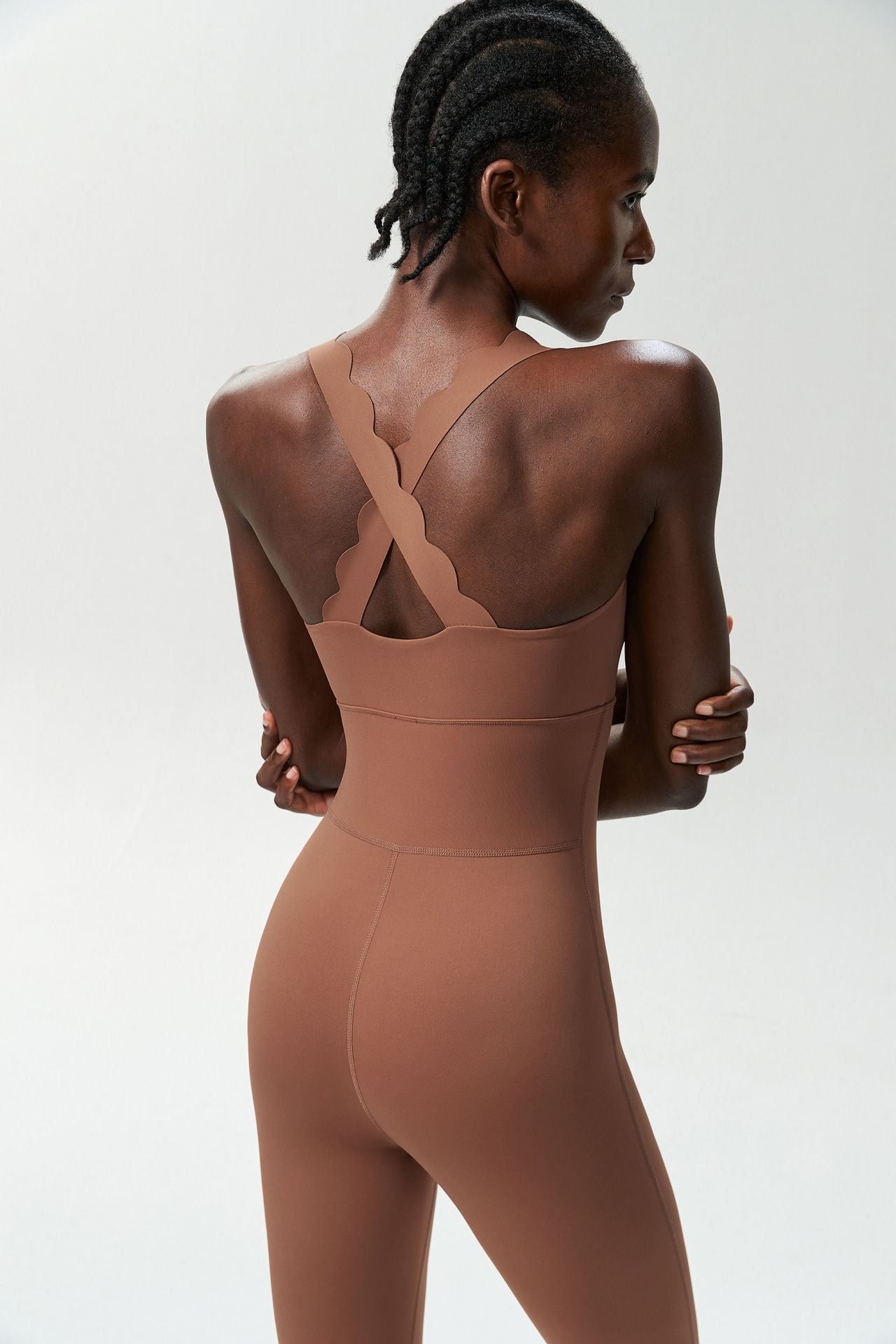 One-Piece Yoga Jumpsuit Women Gym Running Suit Super Soft Slim Fit Fitness Onesie Breathable High Stretch Workout Clothes Tights