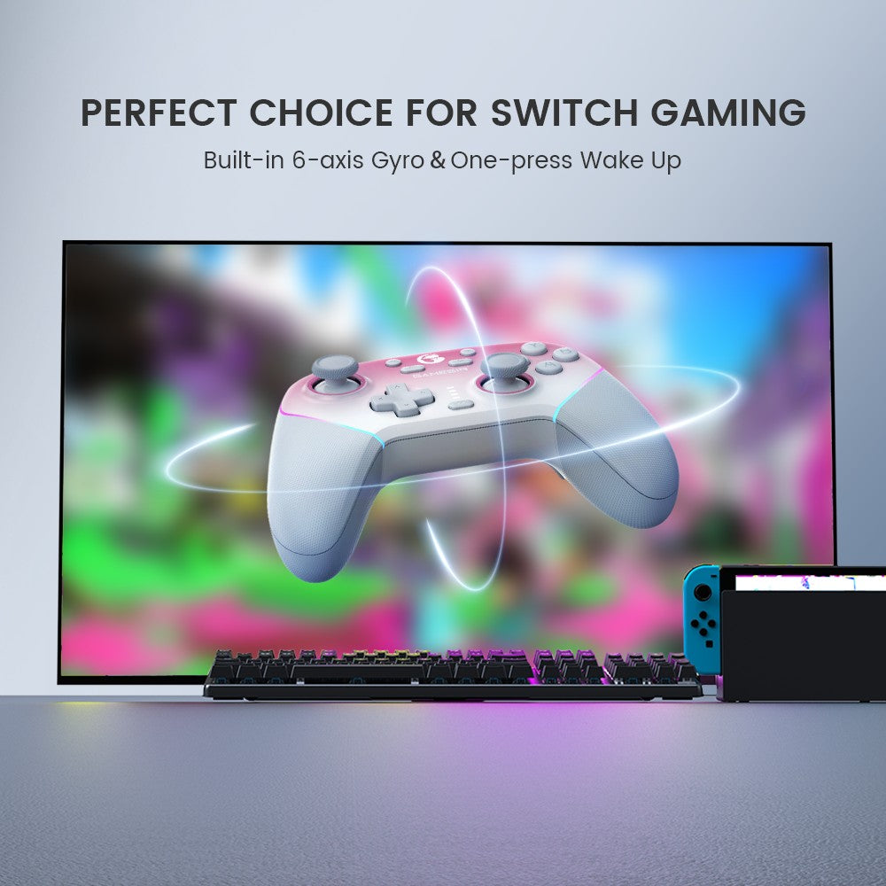 GameSir Super Nova Wireless Pro Controller with Charging Station, Hall Effect Joystick for Nintendo Switch / PC / Android / iOS