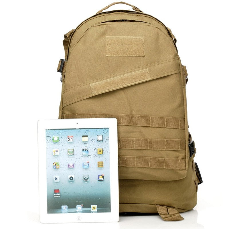 Mochila de Acampamento Esportiva ao Ar Livre Caminhada Trekking Mochila Escolar Viagem Ciclismo Caminhada Grande Capacidade Mochila Tática 3D