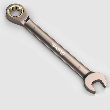 1 Chave de Catraca Dourada, Chave Universal Flexível com Torque para Ferramentas de Reparo Automotivo, Ferramenta Manual Métrica Multi Antiderrapante
