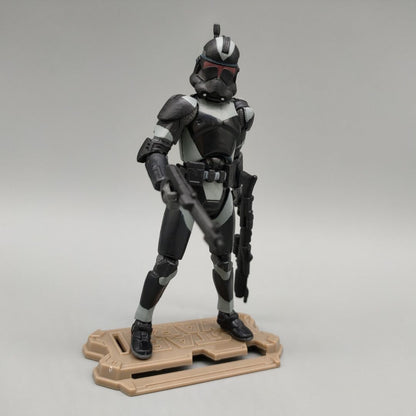 Lote de 3 Bonecos Soltos Star Wars Elite Force 501st 442nd Shadow Utapau Gree Shock Battalion Trooper 3.75" Coleção