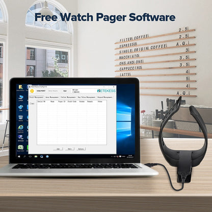 RETEKESS Restaurant Pager Wireless Waiter Calling System TD112 Waterproof Watch Pager Receiver T117 Call Buttons for Cafe Bar