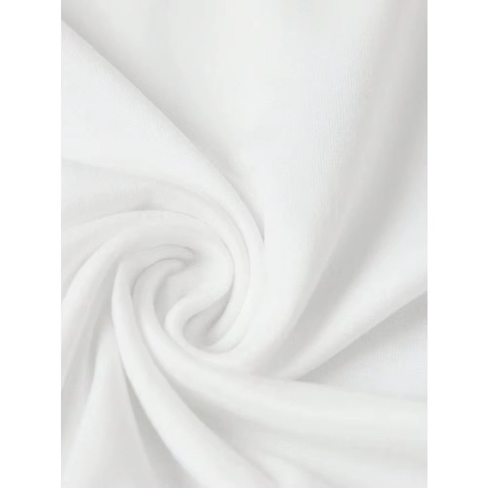 Men T-thirts Cristiano Ronaldo Pure Cotton American-style Streets Both Sexes Fashionable Vintage Print Short-sleeved T-shirt