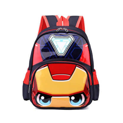 Mochila Escolar Infantil Ultra Leve Disney MARVEL Homem-Aranha Elsa Princesa Kawaii Desenho Animado Meninas Meninos Bolsa de Ombro