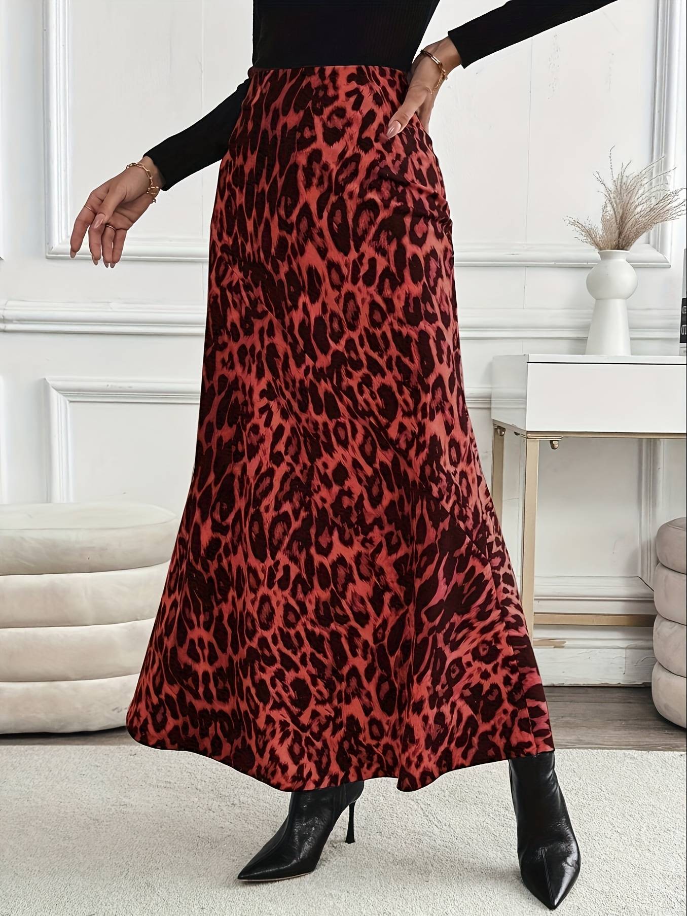 Women Plus Size Autumn Skirt