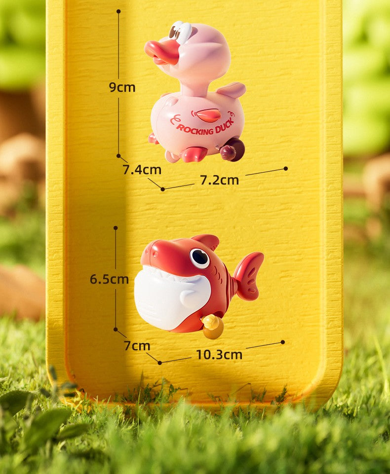 Brinquedos fofos de escorregador para pets, brinquedos divertidos de balanço para pets, brinquedos infantis de modelar para pets, resistentes a quedas, para treinamento de bebês engatinhando, presentes de aniversário
