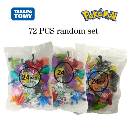 Mini Figuras Pokémon 144 de 2-3cm/250 de 4-6cm Modelo Anime Diferentes Estilos Bonecas Fofas Brinquedos Pikachu Pokémon Go Presentes de Aniversário para Crianças