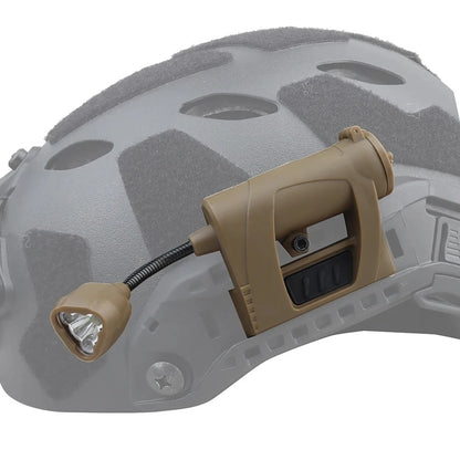BOOIU Tactical Helmet Light LED Flashlight Outdoor MPLS Night Lighting For Hunting Cycling Fishing 3 Modes Military Helmet Lamp