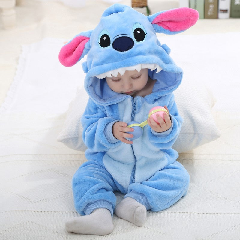 Cosplay Clothes Baby Romper Onesie Infant Boy Girl Cartoon Nemo Baby Onesie Ropa Bebe Rompers Onesie Winter Soft Outfit Costume