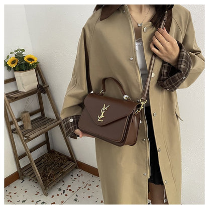 2025 New Retro Small Square Bag Leisure Bag Single Shoulder Crossbody Bag Versatile Commuter Postman Bag