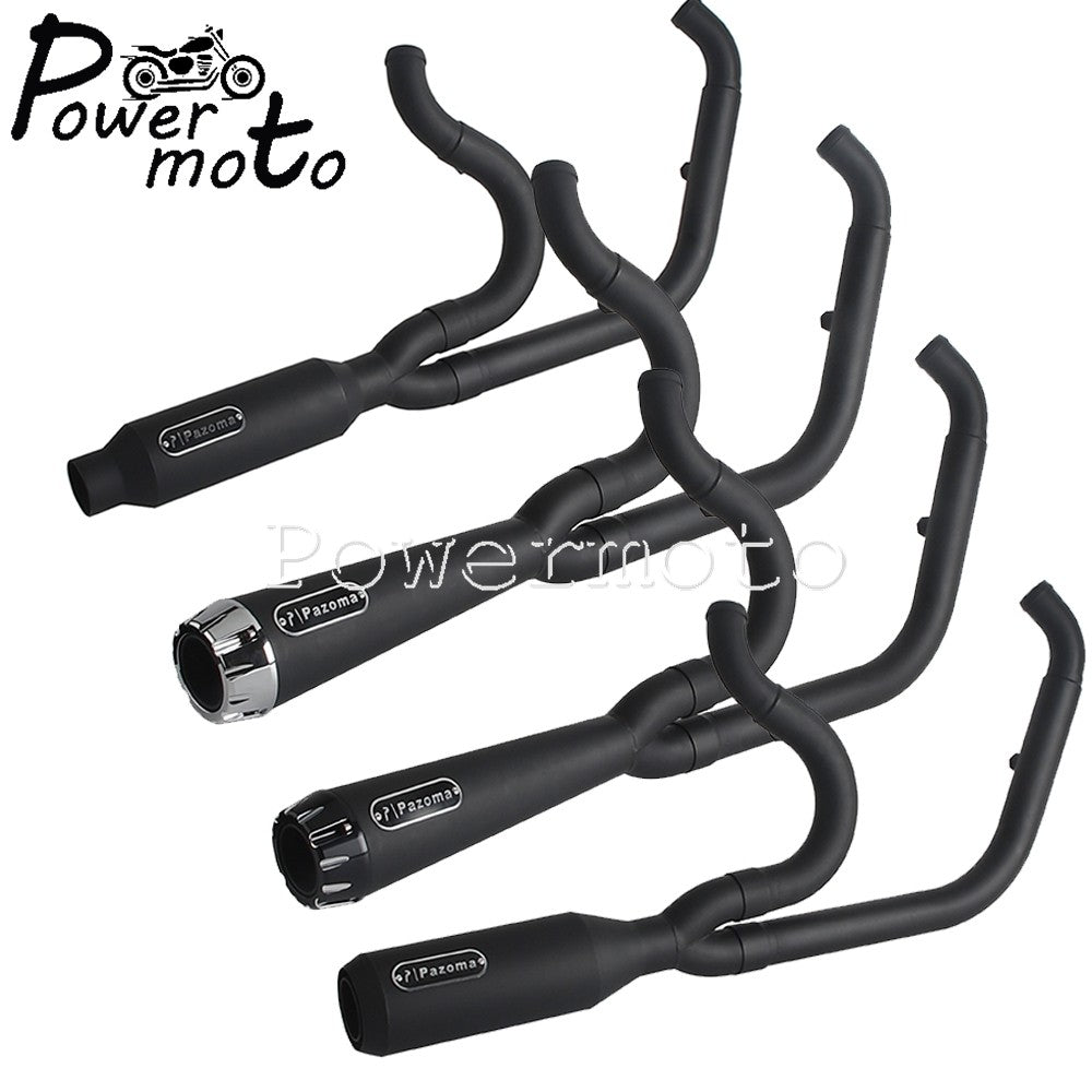 Motorbike Exhaust Pipes Exhaust Baffle Muffler For Harley M8 Softail Low Rider S T Fat Street Bob Standard Slim Deluxe 2018-2025