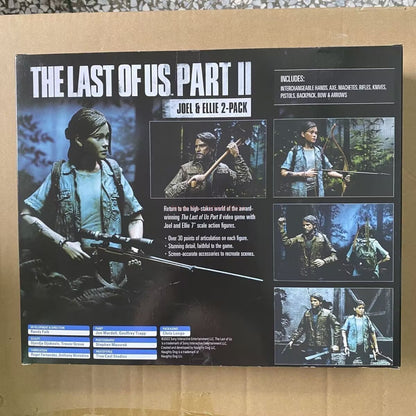 The Last Of Us Part 2 Joel Ellie Com Arco 18cm Neca Action Figure 2pçs/Conjunto Modelo Brinquedo Articulado Presente De Natal Brinquedo Premium