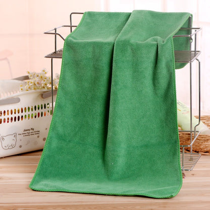 Towel Thickened Microfiber Absorbent High-density Coral Fleece Towel Quick Dry Clean Face Soft Absorbent bath towel