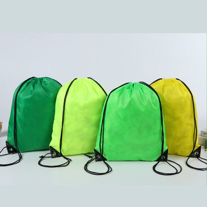 20/50Pcs Custom Bag Printing Logo Schoolbag Promotional Outdoor Casual Gym Sport Waterproof Advertising Bag Drawstring Backpack