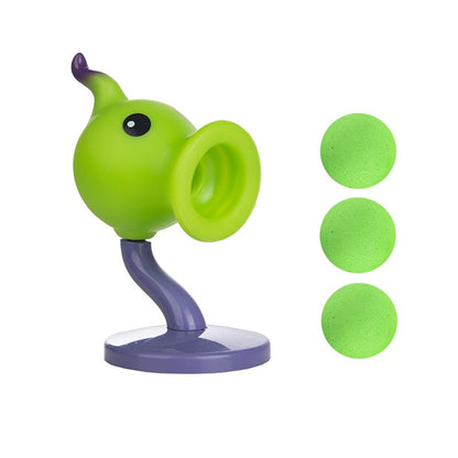 Plantas vs Zumbis Boneco Anime Obstáculo Zumbi Pirata Disparervilha Borracha Dura Borracha Macia Figura de Ação Modelo Jogo de Batalha Presente