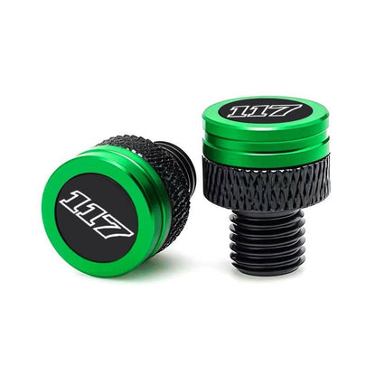Motorcycle CNC Rearview Side Mirror Hole Cap Plug For Harley Softail Low Rider ST FXLRST FXRST Breakout Touring CVO 117