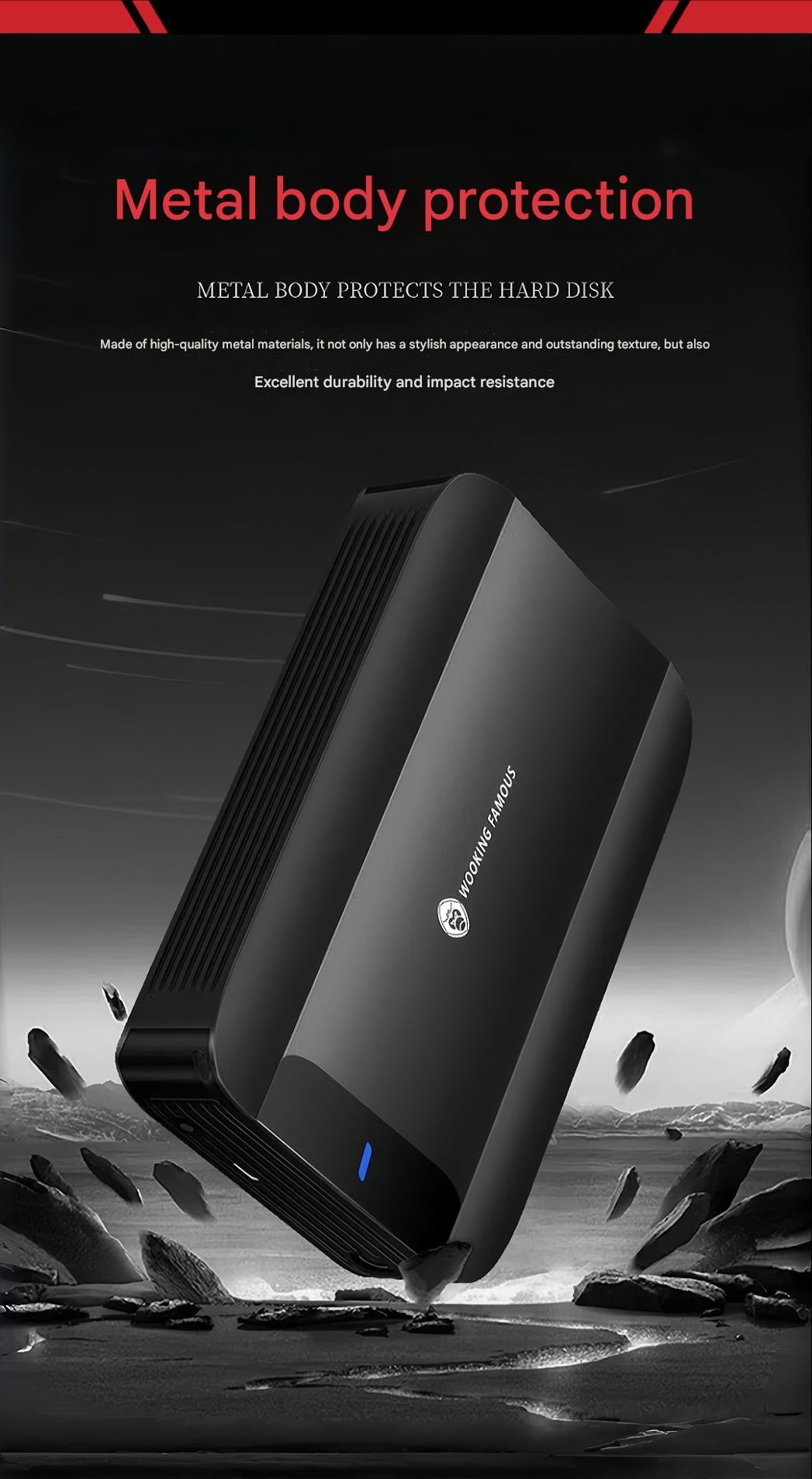 CoolFish HDD 3.5'' External Hard Disk 3TB/4TB/6TB/8TB/10TB/12TB TypeC Hard Drive External Storage Decives Hard Disks for PC/ Mac