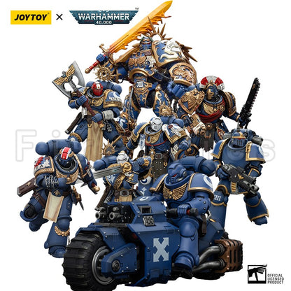 1/18 JOYTOY Boneco de Ação 40K The Horus Heresy Ultra Figures E Mecha Tenente Titus Modelo Colecionável Anime