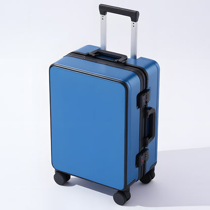 Nova Mala de Alta Qualidade 20" de Bordo para Viagem Trolley Bag Estrutura de Alumínio Atualizada com Trava Bagagem de Rodinhas Material ABS+PC