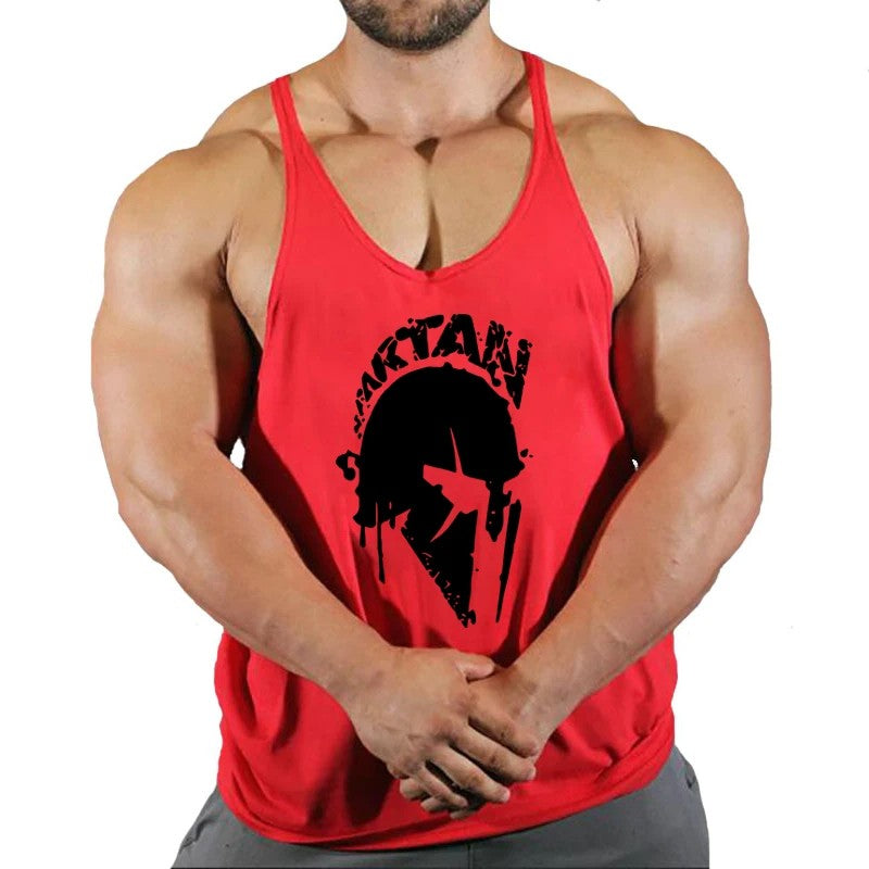 Gym Man Workout Bodybuilding Shirt Men Singlets Stringer Undershirt Vests Tank T