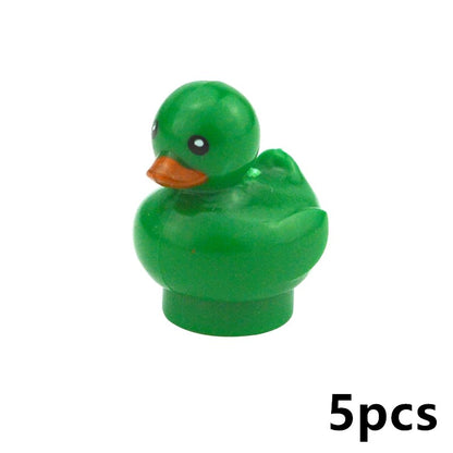 Creative DIY Model cute little Animal MOC Brick Building Blocks Pet Zoo Dog Duck Tortoise Penguin Cat Pig Bird Rabbit Toys
