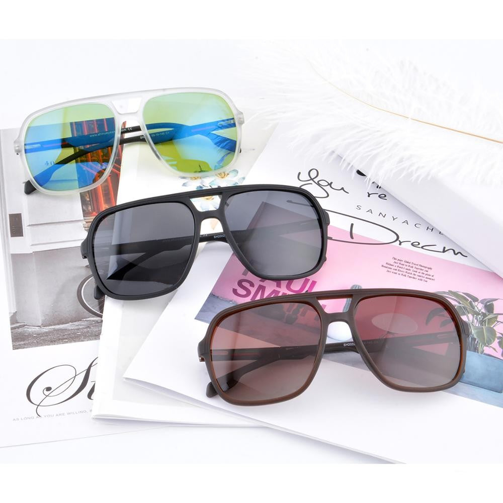 sun glassed for men Polarized Sunglasses men aviator sunglasses polarized Driver Black Goggles Eyewear Rectangle Shades Men