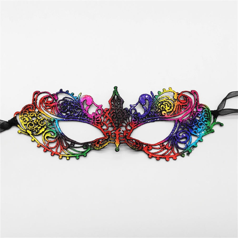 Butterfly Masquerade Mask Lightweight Gradient Party Mask Lace Half Face Mask Delicate For Birthday Party Wedding Costume Party