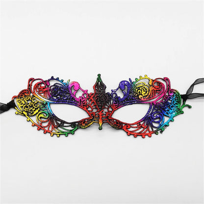 Butterfly Masquerade Mask Lightweight Gradient Party Mask Lace Half Face Mask Delicate For Birthday Party Wedding Costume Party