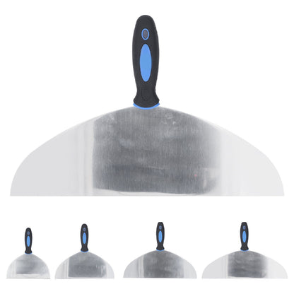 Espátula de Aço Inoxidável Ferramenta Raspador de Massa Papel de Parede Tinta Decalques Raspador de Gesso com Furo para Pendurar para Reparo de Drywall