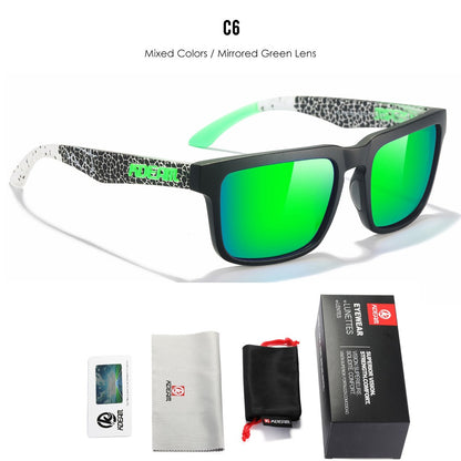 KDEAM PLUS Size Fishing Sunglasses Men 64mm Width Larger Size Polarized Sunglasses For Driving Night Vision Goggles