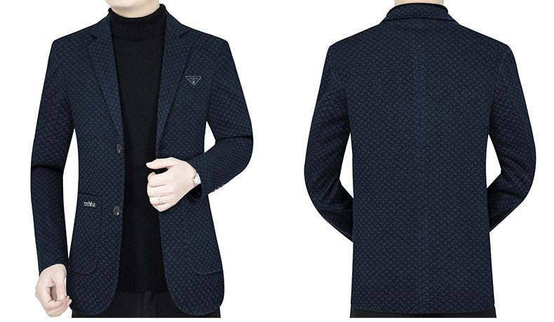 Men Business Casual Blazers Jackets New Male Checkered Suits Coats High Quality Man Spring Slim Blazers Jackets Coats Size 4XL