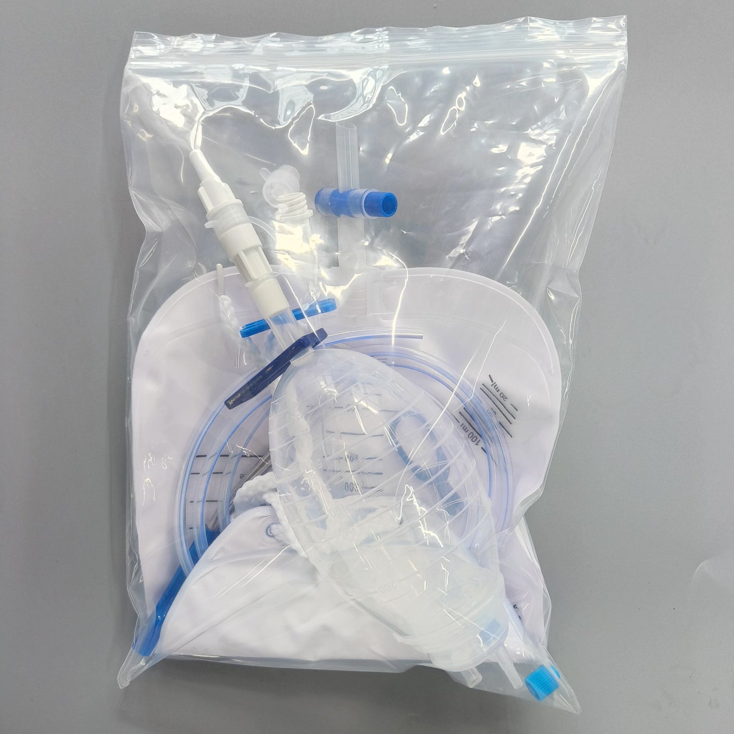Sistema de Drenagem Médica Bola de Pressão Negativa Tubo de Drenagem Equipamento Veterinário Instrumentos Cirúrgicos para Animais de Estimação