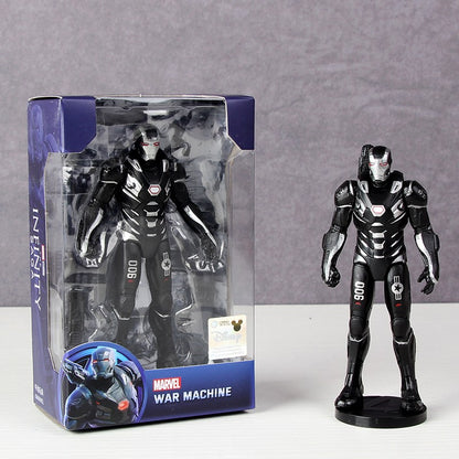 ZD Toys Vingadores Lendas Homem de Ferro Homem Aranha Thor Capitão América Thanos Hulk Máquina de Guerra Bonecos de Ação Presente