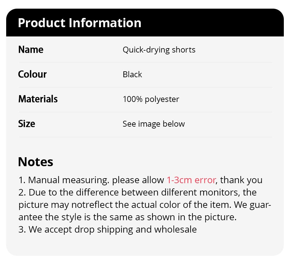 1/3Pcs Men's Plus-size Mesh Black Quick-drying Shorts Running Fitness Basketball Football 5 Pants Teenagers Elastic Waist Slacks