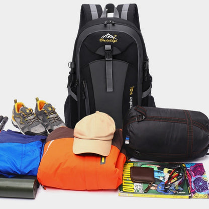 Mochila Multifuncional Respirável para Caminhada Esportiva Mochila de Grande Capacidade em Poliéster Para Caminhada Ciclismo Academia