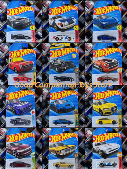 Original Hot Wheels 1/64 Mainline Série 2026 Caixa C FERRARI BENZ Porsche Bentley Carro Colecionável Brinquedo Veículo Die-cast C4982