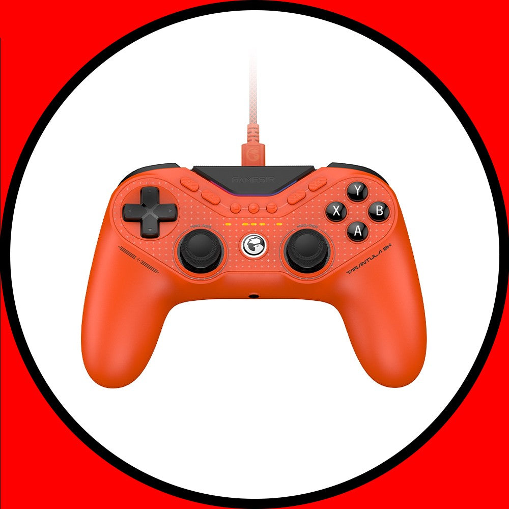 Game Sir Tarantula 8K 1K Wired Game Controller Custom Js13pro TMR Joystick Omron Micro Switches for Steam Switch Android Gamepad