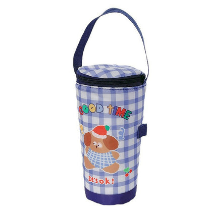 Baby Milk Bottle Insulation Bags Cartoon Portable Waterproof Feeding Bottle Thermal Bag Milk Warmer Cooler Stroller Hang Bags