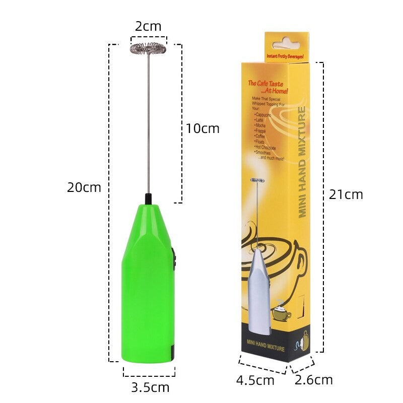 Batedor de Leite Elétrico Portátil para Café, Batedor de Ovos, Moedor de Espuma, Liquidificador Elétrico Mini Portátil, Ferramentas de Cozinha