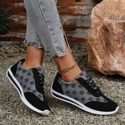 Tênis Feminino Primavera e Verão com Design Respirável Boca Aberta Alças Cruzadas Baixo Confortável Casual para Caminhada Zapatos De Mujer