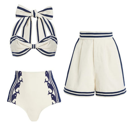 Women Sexy One Piece Swimsuit Cover Up Hollow Swimwear Women Off Shoulder SwimSuits Patchwork Bathsuit Belt Bodysuit Beachwear