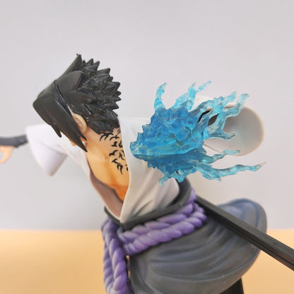 Brinquedos de Anime Naruto Sasuke Boneco de Ação 20CM Desenho Animado Uchiha PVC Coleção Estatueta Decoração de Mesa Modelo Bonecas Presentes de Aniversário