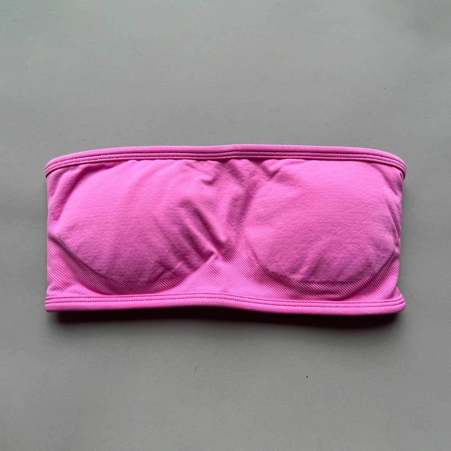 NO LOGO Backless Bandeau Sports Bra Gym Women Top Crop Tube Yoga Tops Halter Sports Seamless Bras Scrunch Workout Yoga Tank