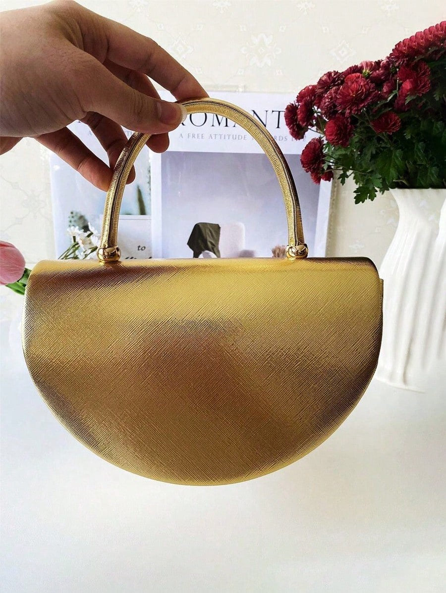 2024 New Fashion Simple Elegant Clutch - Chain Shoulder Bag, Light Luxury Gift for Girlfriend's Birthday