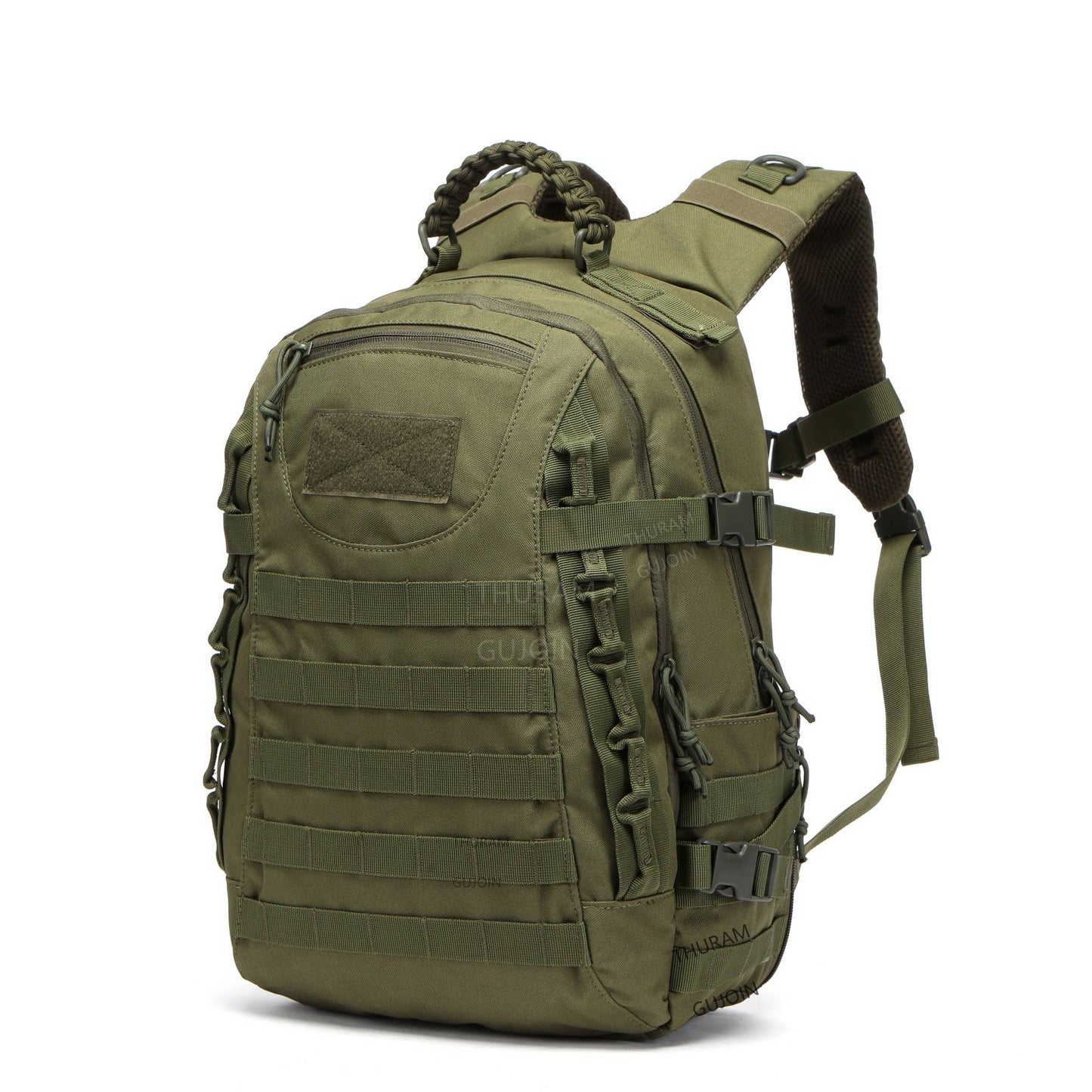 Mochila Tática de 38L, Estilo de Mochila de Grande Capacidade Impermeável para Exterior com Sistema MOLLE, para Caminhada, Acampamento, Viagem ou Mochila de Fuga