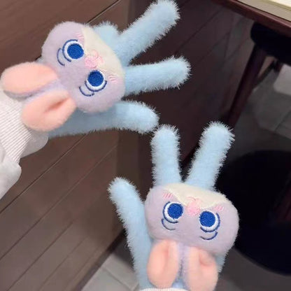 Zootopia Disney Luvas Casal Novo Kawaii Judy Nick Luvas Meninos Meninas Inverno Quente Luva Mulheres Homens Roupas Acessórios Presente