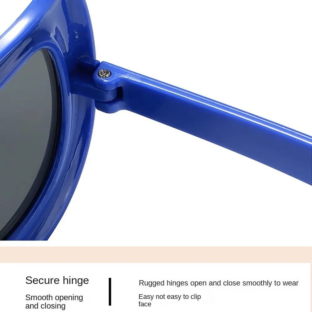 Marvel Avengers Cartoon Plastic Flexible Frame Sunglasses Spider-Man Iron Man Captain America-Kids Eyewear Toy Festival Gift