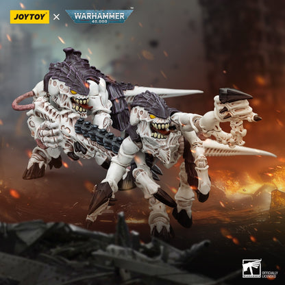 [EM ESTOQUE]JOYTOY Warhammer 40K Action Figure Tyranids Hive Fleet Leviathan Anime figures Brinquedos