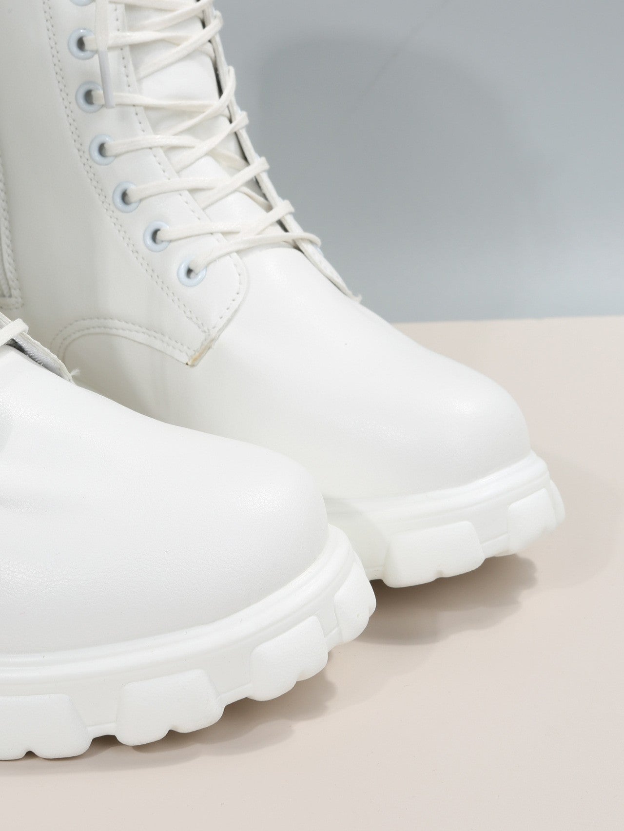 Autumn winter plus size new shoes Women Fashion Laceup Boots Chelsea Zipper Ladies  Sports Casual Heel  platform