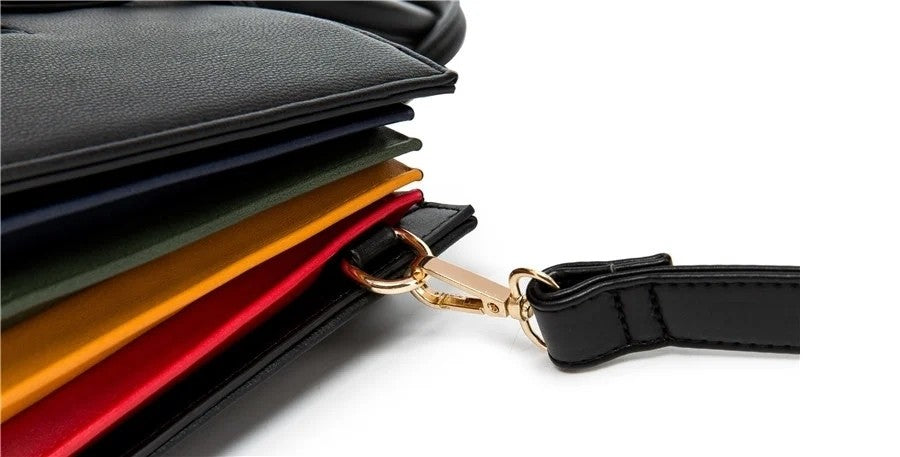 MOTAORA 2025 New Women Handbag Fashion Leather Shoulder Bag Ladies Large Capacity Messenger Bags Laptop Bag For 14" Macbook Air